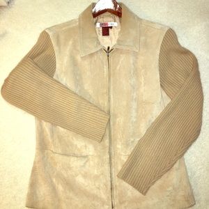 💥FREE SHIPPING on 2 or more items Lightweight suede jacket